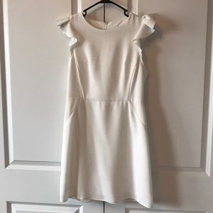 White mini dress
